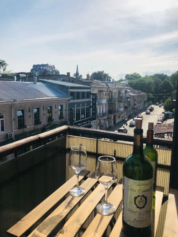 Great Appartment In The Center Of Odessa Exteriör bild
